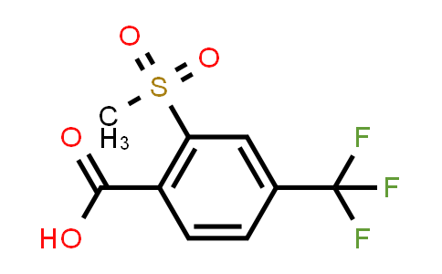 2-Methylsulfonyl-4-trifluoromethyl benzoic acid