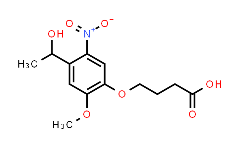 4-[4-(1-Hydroxyethyl)-2-Methoxy-5-nitrophenoxy]butanoic Acid