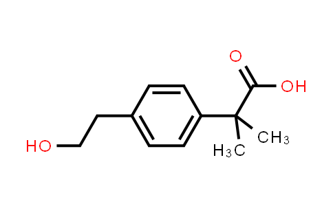 2-(4-(2-hydroxyethyl)phenyl)-2-Methylpropanoic acid