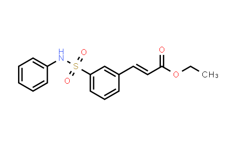 2-Propenoic acid, 3-[3-[(phenylaMino)sulfonyl]phenyl]-, ethyl ester, (2E)-