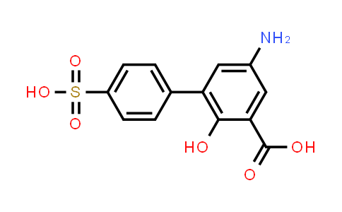5-Amino-2-hydroxy-4'-sulfo[1,1'-biphenyl]-3-carboxylic acid