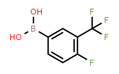 3-(Trifluoromethyl)-4-fluorophenylboronic acid
