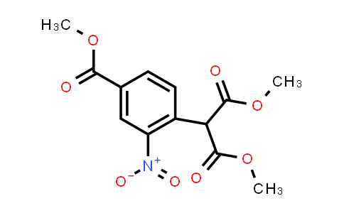 1,3-DiMethyl 2-[4-(Methoxycarbonyl)-2-nitrophenyl]propanedioate