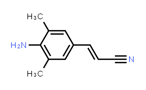 (E)-3-(4-amino-3,5-dimethylphenyl)acrylonitrile