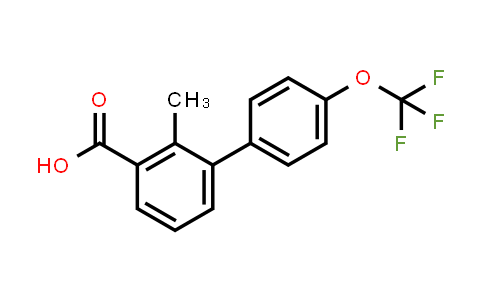 2-Methyl-3-(4-trifluoromethoxyphenyl)benzoic acid