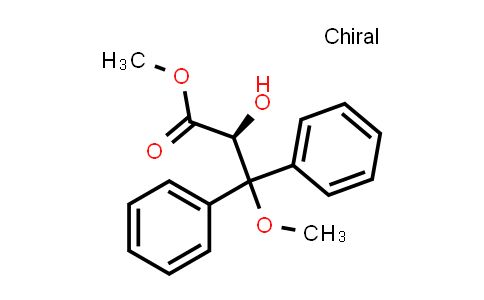 (S)- 2-hydroxy-3-methoxy-3,3-diphenylpropanoic acid methyl ester