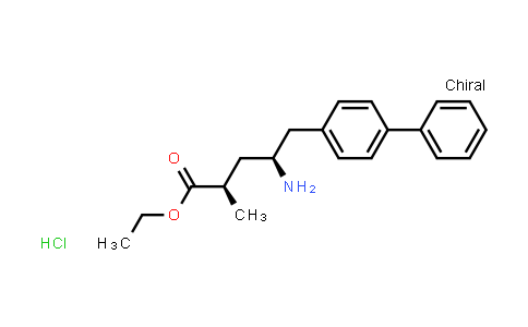 (2R,4S)-4-Amino-5-(biphenyl-4-yl)-2-methylpentanoic acid ethyl ester hydrochloride