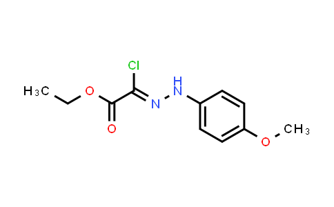 Ethyl (2Z)-chloro[(4-methoxyphenyl)hydrazono]ethanoate