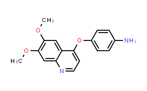 4-[(6,7-Dimethoxyquinolin-4-yl)oxy]aniline