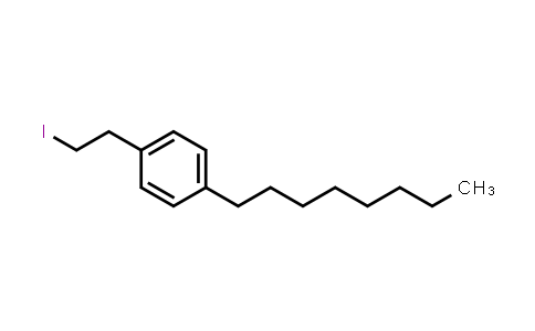 1-(2-iodoethyl)-4-octylbenzene