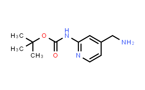 (4-Aminomethyl-pyridin-2-yl)-carbamic acid tert-butyl ester