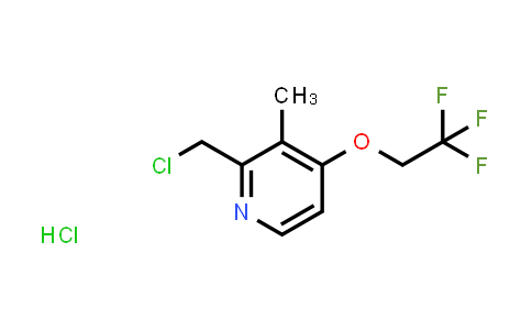 2-Chloromethyl-3-methyl-4-(2,2,2-trifluoroethoxy)pyridine hydrochloride