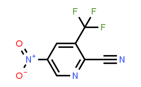 5-Nitro-3-trifluoromethylpyridine-2-carbonitrile