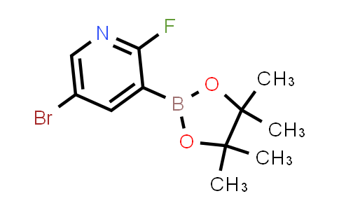 5-Bromo-2-fluoro-3-(4,4,5,5-tetramethyl-[1,3,2]-dioxaborolan-2-yl)pyridine