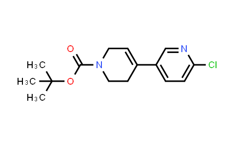 6-Chloro-3',6'-dihydro-2'H-[3,4']bipyridinyl-1'-carboxylic acid tert-butyl ester