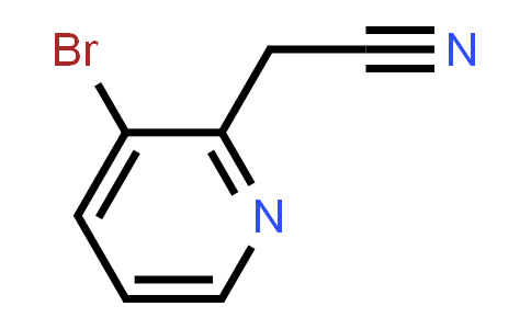 2-(3-bromopyridin-2-yl)acetonitrile