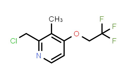 2-chloromethyl-3-methyl-4-(2,2,2-trifluoroethoxy)pyridine