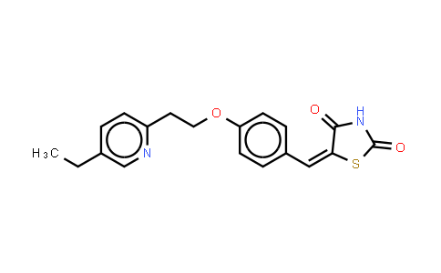 5-(4-(2-(5-乙基吡啶-2-基)乙氧基)苯亚甲基)噻唑烷-2,4-二酮