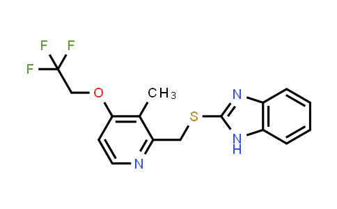 2-[3-Methyl-4-(2,2,2-trifluoroethoxy)-2-pyridinyl]methylthio-1H-benzimidazole