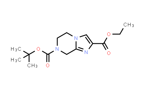 7-tert-butyl 2-ethyl 5,6-dihydroimidazo[1,2-a]pyrazine-2,7(8H)-dicarboxylate