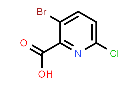 3-Bromo-6-chloro-2-pyridinecarboxylic acid