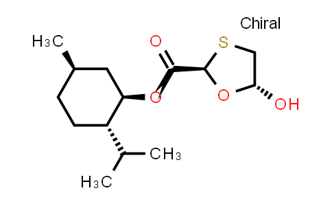 (2R,5R)-5-Hydroxy-1,3-oxathiolane-2-carboxylic acid (1R,2S,5R)-5-methyl-2-(1-methylethyl)cyclohexyl ester