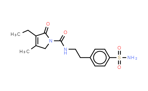 4-[2-[(3-乙基-4-甲基-2-氧代-3-吡咯琳)甲酰胺基]乙基]苯磺酰胺