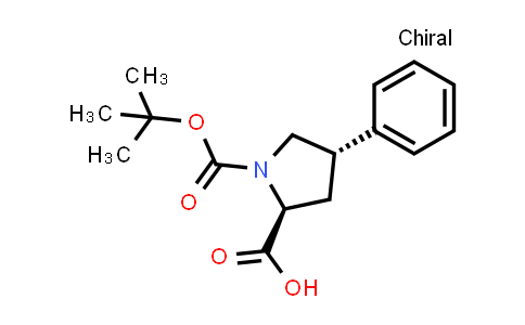 (2S,4S)-1-[(2-methylpropan-2-yl)oxycarbonyl]-4-phenylpyrrolidine-2-carboxylic acid