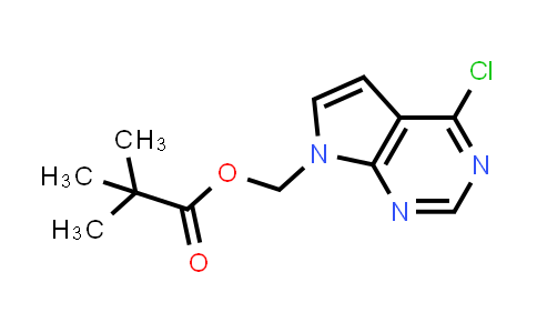 (4-Chloro-7H-pyrrolo[2,3-d]pyrimidin-7-yl)methyl pivalate