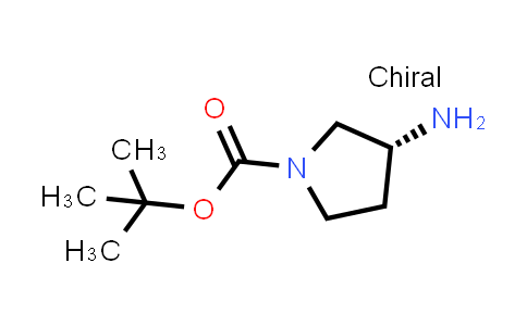 (3R)-(+)-1-(叔丁氧羰基)-3-氨基吡咯烷