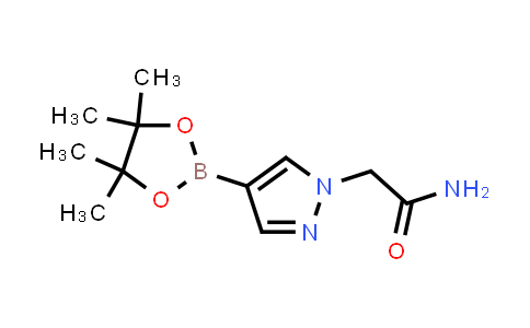 2-(4-(4,4,5,5-tetramethyl-1,3,2-dioxaborolan-2-yl)-1H-pyrazol-1-yl)acetamide