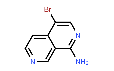 2,7-Naphthyridin-1-aMine, 4-broMo-