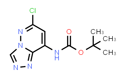 tert-butyl 6-chloro-[1,2,4]triazolo[4,3-b]pyridazin-8-ylcarbaMate