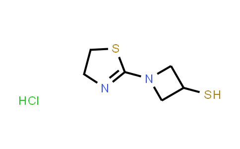 1-(4,5-Dihydro-2-thiazolyl)-3-azetidinethiol hydrochloride