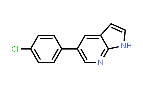 1H-Pyrrolo[2,3-b]pyridine, 5-(4-chlorophenyl)-