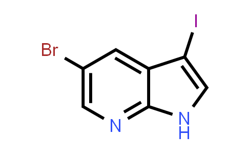5-bromo-3-iodo-1H-pyrrolo[2,3-b]pyridine