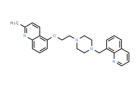 Quinoline, 2-Methyl-5-[2-[4-(8-quinolinylMethyl)-1-piperazinyl]ethoxy]-
