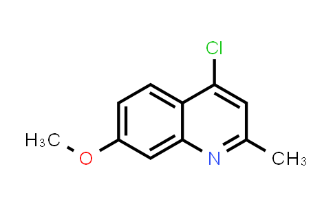 Quinoline, 4-chloro-7-methoxy-2-methyl-