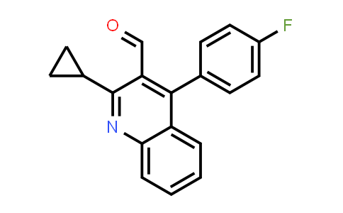2-Cyclopropyl-4-(4-fluorophenyl)quinoline-3-carboxaldehyde