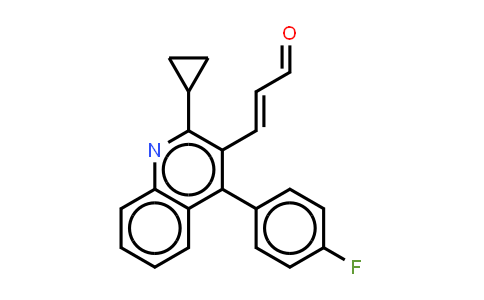 (E)-3-[2-环丙基-4-(4-氟苯基)-3-喹啉-2-丙烯醛