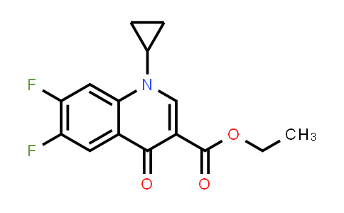 Ethyl 1-cyclopropyl-6,7-difluoro-4-oxo-1,4-dihydroquinoline-3-carboxylate