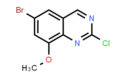 6-bromo-2-chloro-8-methoxyquinazoline