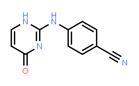 4-((4-Oxo-1,4-dihydropyriMidin-2-yl)aMino)benzonitrile