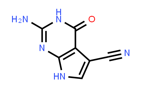 2-Amino-4-oxo-4,7-dihydro-3h-pyrrolo[2,3-d]pyrimidine-5-carbonitrile