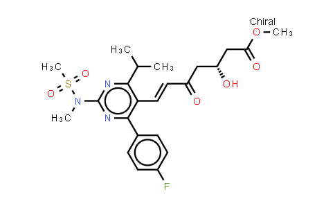 Methyl(+)-(3-R)-7-[4-(4-Fluorophenyl)-6-isopropyl-2-(N-methy