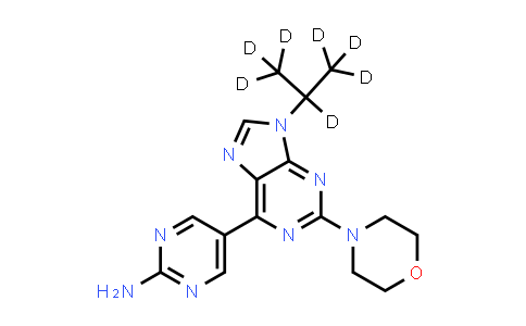 5-[9-Isopropyl-d7-2-(4-morpholinyl)-9H-purin-6-yl]-2-pyrimidinamine