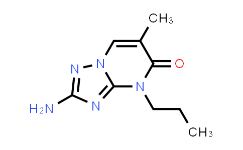 2-amino-6-methyl-4-propyl-[1,2,4]triazolo[1,5-a]pyrimidin-5(4h)-one