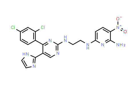 N6-[2-[[4-(2,4-Dichlorophenyl)-5-(1H-imidazol-2-yl)-2-pyrimidinyl]amino]ethyl]-3-nitro-2,6-pyridinediamine