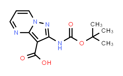 2-[[(1,1-Dimethylethoxy)carbonyl]amino]pyrazolo[1,5-a]pyrimidine-3-carboxylic acid