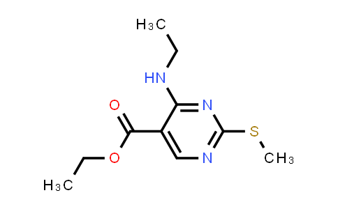 Ethyl 4-(Ethylamino)-2-(Methylthio)Pyrimidine-5-Carboxylate
